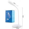 Stolní lampa LED WS-601, nabíjecí, napájení USB