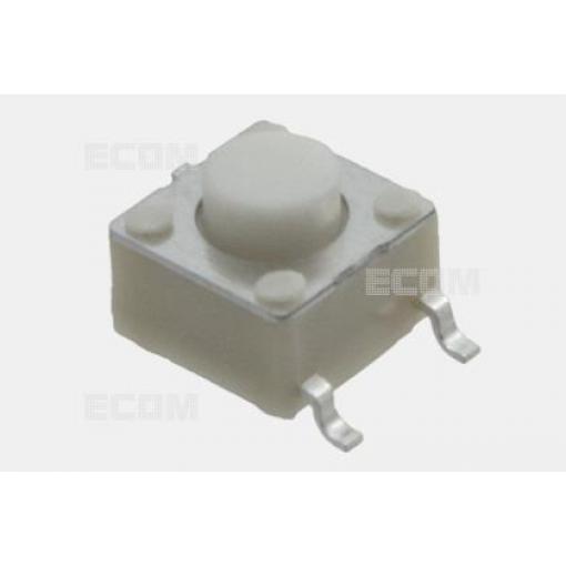 Tlačítko spínací SMD STP-1238-KE, 12 V / 50 mA, 6×6 mm