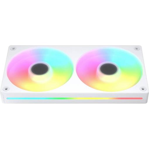 Cougar Unity240-FB PC větrák s krytem bílá (š x v x h) 243.6 x 125 x 25 mm včetně LED osvětlení