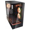 Cougar CFV235 midi tower PC skříň černá 4 předinstalované ventilátory, integrované osvětlení, boční okno, prachový filtr