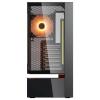 Cougar CFV235 midi tower PC skříň černá 4 předinstalované ventilátory, integrované osvětlení, boční okno, prachový filtr