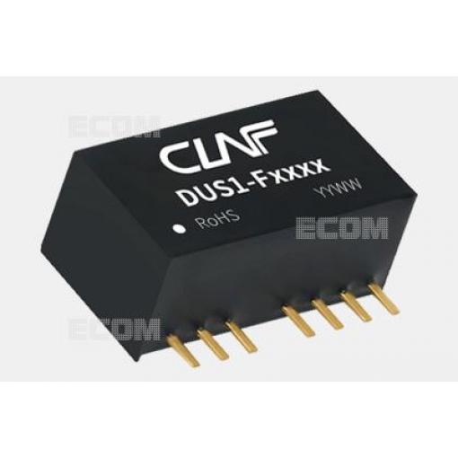 DC/DC měnič DUS1-F1212, 12 V / 83 mA, izolovaný, SIP8