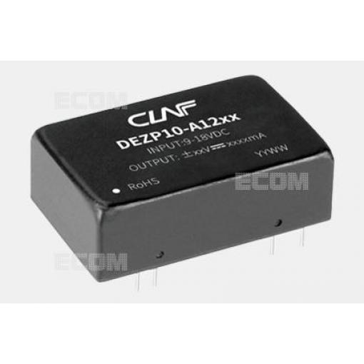 DC/DC měnič DEZP10-B1205, 12 V → 5 V / 2 A, izolovaný, DIP-24