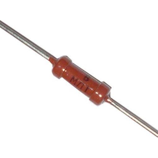 Rezistor 2M4 MLT-0,5, 0,5 W, 5 %, metalizovaný