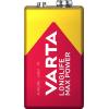 Baterie Varta 4722, 9V alk. Longlife MAX POWER