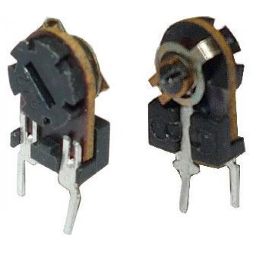 Trimr uhlíkový 33 kΩ TP005, stojatý RM5 × 2,5 mm