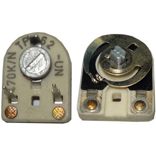 Trimr cermetový TP062, 3,3 kΩ, ležatý RM10×12,5 mm