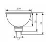 žár.hal.MR16 20W/12V 38° G5,3 ELW-095 Elwatt