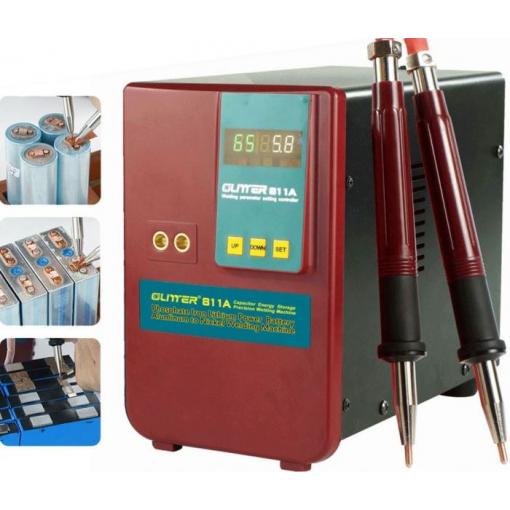 Bodová svářečka baterií GLITTER 811A, 36 kW, s příslušenstvím