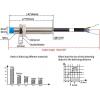 Indukční čidlo LJ8A3-2-Z/BX, NPN (NO), 2 mm, M8