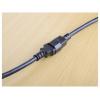 Manhattan napájecí kabel [1x IEC C13 zásuvka 10 A - 1x IEC zástrčka C14 10 A] 1 m černá