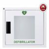 MEDX5 Universal Defibrillator (AED) Metallwandkasten für Innen, mit Alarm, weiß nástěnná schránka pro defibrilátory DEFI vnitřní s alarmem ocelový plech