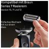 Braun Braun Kombipack 74S holicí hlava nerezová ocel, černá 1 ks