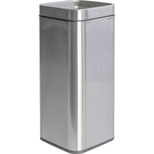Maul 9503094 odpadkový koš, 30 l, nerezová ocel, (š x v x h) 253 x 614 x 253 mm, nerezová ocel, 1 ks
