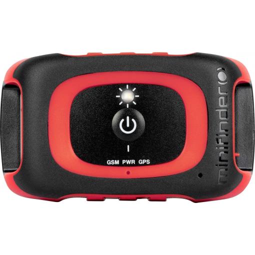 MiniFinder Rex GPS tracker lokalizace domácích zvířat, LIVE Tracking černá, červená 1 ks