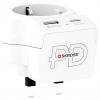 Skross 1.500283-E cestovní adaptér SKROSS - Länderstecker Europe to UK USB AC20PD weiß