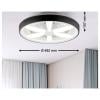 Brilliant G80935/06 Gaiano dekorační osvětlení LED Energetická třída (EEK2021): E (A - G) 48 W černá