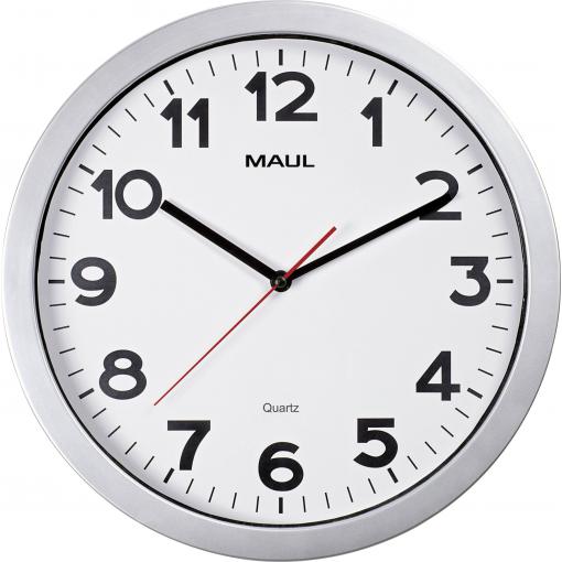 Maul 9053695 Quartz nástěnné hodiny 35 cm x 350 mm x 30 mm x 50 mm, stříbrná