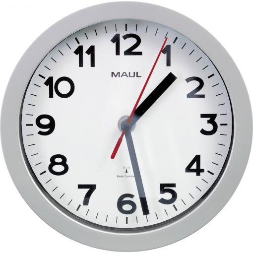 Maul 9052895 DCF rádiové hodiny 20 cm x 200 mm x 44 mm x 44 mm, stříbrná
