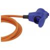 Brennenstuhl 1167650303 napájecí Kempingový prodlužovací CEE kabel, modrá, černá, šedá, oranžová, 3 m