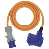 Brennenstuhl 1167650303 napájecí Kempingový prodlužovací CEE kabel, modrá, černá, šedá, oranžová, 3 m