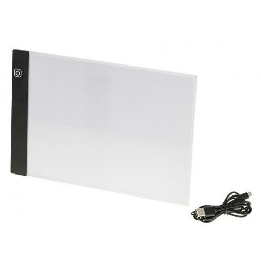 Podsvícená LED tabule na obkreslování A4