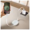 LogiLink Kabel USB-C USB 2.0 USB-C ® zástrčka 1.00 m bílá oboustranně zapojitelná zástrčka, Pro povolování CU0501