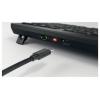CHERRY STREAM DESKTOP ULTIMATE USB, bezdrátový, Bluetooth® sada klávesnice a myše integrovaný scrollpad německá, QWERTZ černá