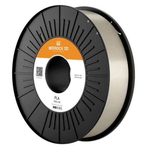 BEDROCK 3D PLA-0001a075 PLA Natural 1.75 mm 750 g vlákno pro 3D tiskárny PLA plast 1.75 mm 750 g přírodní 1 ks