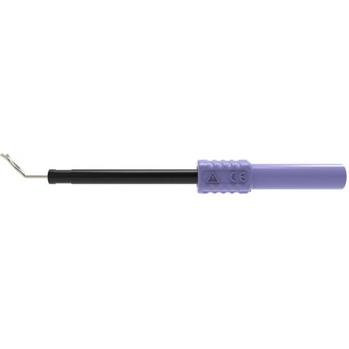 Schützinger zkušební svorka měřiče ZPK 8066 Ni / PVI zásuvka 4 mm fialová 1 ks