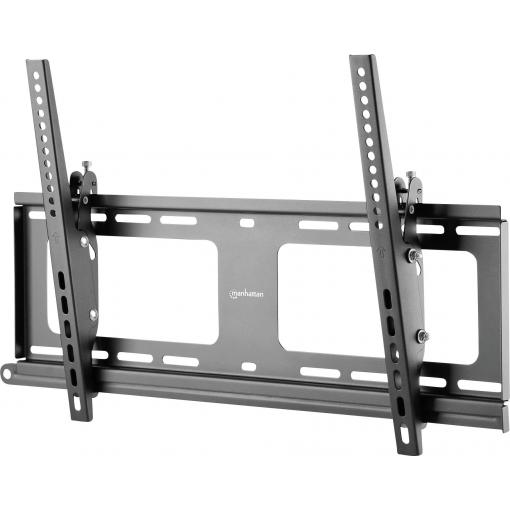 Manhattan Outdoor Anti-Diebstahl TV-Wandhalterung neigbar für 37 bis 86 bis 80kg schwarz TV držák na zeď 94,0 cm (37) - 218,4 cm (86”) naklápěcí, nakláněcí s