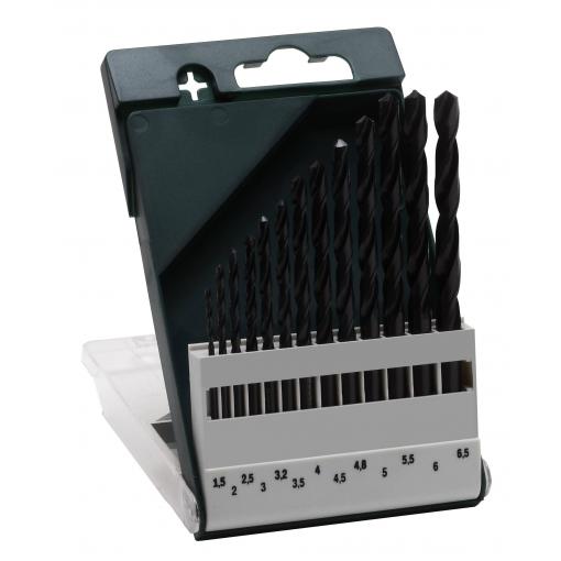 Bosch Accessories 2609255031 HSS sada spirálových vrtáku do kovu 13dílná 1 mm, 1.5 mm, 2 mm, 2.5 mm, 3 mm, 3.5 mm, 4 mm, 4.5 mm, 5 mm, 5.5 mm, 6 mm, 6.5 mm