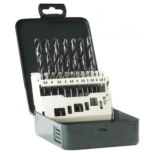 Bosch Accessories 2609255032 HSS sada spirálových vrtáku do kovu 19dílná 1 mm, 1.5 mm, 2 mm, 2.5 mm, 3 mm, 3.5 mm, 4 mm, 4.5 mm, 5 mm, 5.5 mm, 6 mm, 6.5 mm, 7