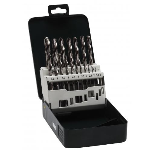 Bosch Accessories 2609255062 HSS sada spirálových vrtáku do kovu 19dílná 1 mm, 1.5 mm, 2 mm, 2.5 mm, 3 mm, 3.5 mm, 4 mm, 4.5 mm, 5 mm, 5.5 mm, 6 mm, 6.5 mm, 7