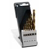 Bosch Accessories 2609255113 HSS sada spirálových vrtáku do kovu 6dílná 2 mm, 3 mm, 4 mm, 5 mm, 6 mm, 8 mm TiN DIN 338 válcová stopka 1 sada