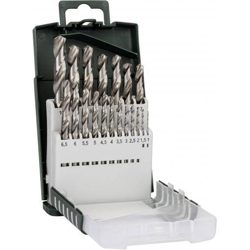 Bosch Accessories 2609255132 HSS sada spirálových vrtáku do kovu 19dílná 1 mm, 1.5 mm, 2 mm, 2.5 mm, 3 mm, 3.5 mm, 4 mm, 4.5 mm, 5 mm, 5.5 mm, 6 mm, 6.5 mm, 7