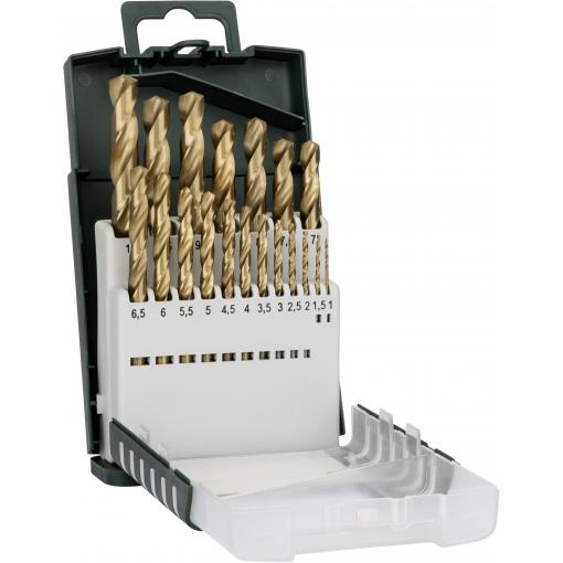 Bosch Accessories 2609255134 2609255134 HSS sada spirálových vrtáku do kovu 19dílná 1 mm, 1.5 mm, 2 mm, 2.5 mm, 3 mm, 3.5 mm, 4 mm, 4.5 mm, 5 mm, 5.5 mm, 6 mm,