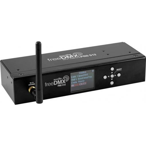 Eurolite freeDMX PRO 512 interface DMX podpora WLAN