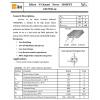 MOSFET tranzistor CS17N10, N-kanál, 100 V / 17 A