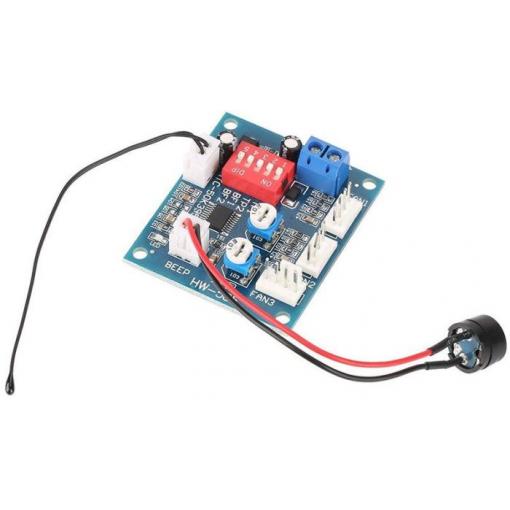 Regulátor otáček PWM HW-585 s teplotní sondou, 12 V DC / 5 A
