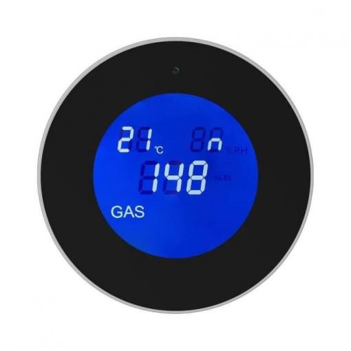 WiFi detektor plynu Tuya PA-210, 5 V DC, alarm 85 dB