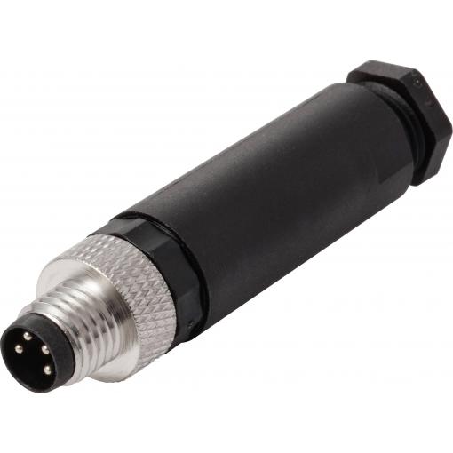 TRU COMPONENTS Vestavná zástrčka pro čidlo/aktuátor, TC-13752060, piny: 4, 1 ks