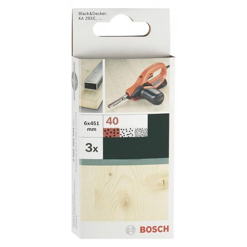 Bosch Accessories 2609256235 brusný pás Zrnitost 60 (d x š) 451 mm x 6 mm 3 ks