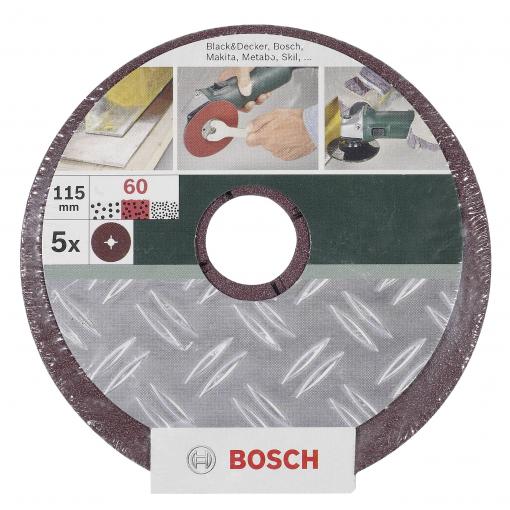 Bosch Accessories 2609256255 2609256255 brusný papír pro brusné kotouče Zrnitost 36 (Ø) 180 mm 12 ks