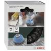 Bosch Accessories Hrncový kartáč pro úhlové a přímé brusky - vlnitý drát, pomosazeno, 75 mm D= 75 mm 2609256503 1 ks