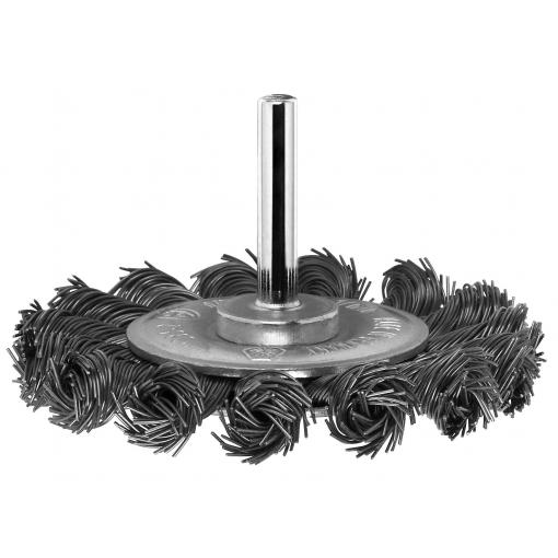 Bosch Accessories Okružní brusný kartáč pro vrtačky - copánkový drát, průměr 75 mm = 75 mm Ø dříku 6 mm 2609256533 1 ks