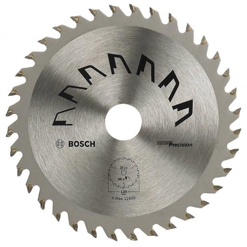 Bosch Accessories Precision 2609256847 tvrdokovový pilový kotouč 130 x 20 mm Počet zubů (na palec): 36 1 ks