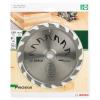 Bosch Accessories Precision 2609256855 tvrdokovový pilový kotouč 160 x 20 mm Počet zubů (na palec): 18 1 ks