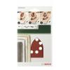 Bosch Accessories 2609256A79 sada univerzálního brusného papíru na suchý zip, s otvory Zrnitost 60, 120, 180 (d x š) 170 mm x 100 mm 1 sada