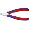Knipex 77 02 120 H pro elektroniku a jemnou mechaniku boční štípací kleště s fazetou 120 mm
